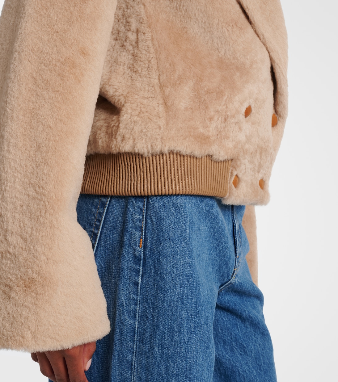 Shearling jacket | Jacques Wei
