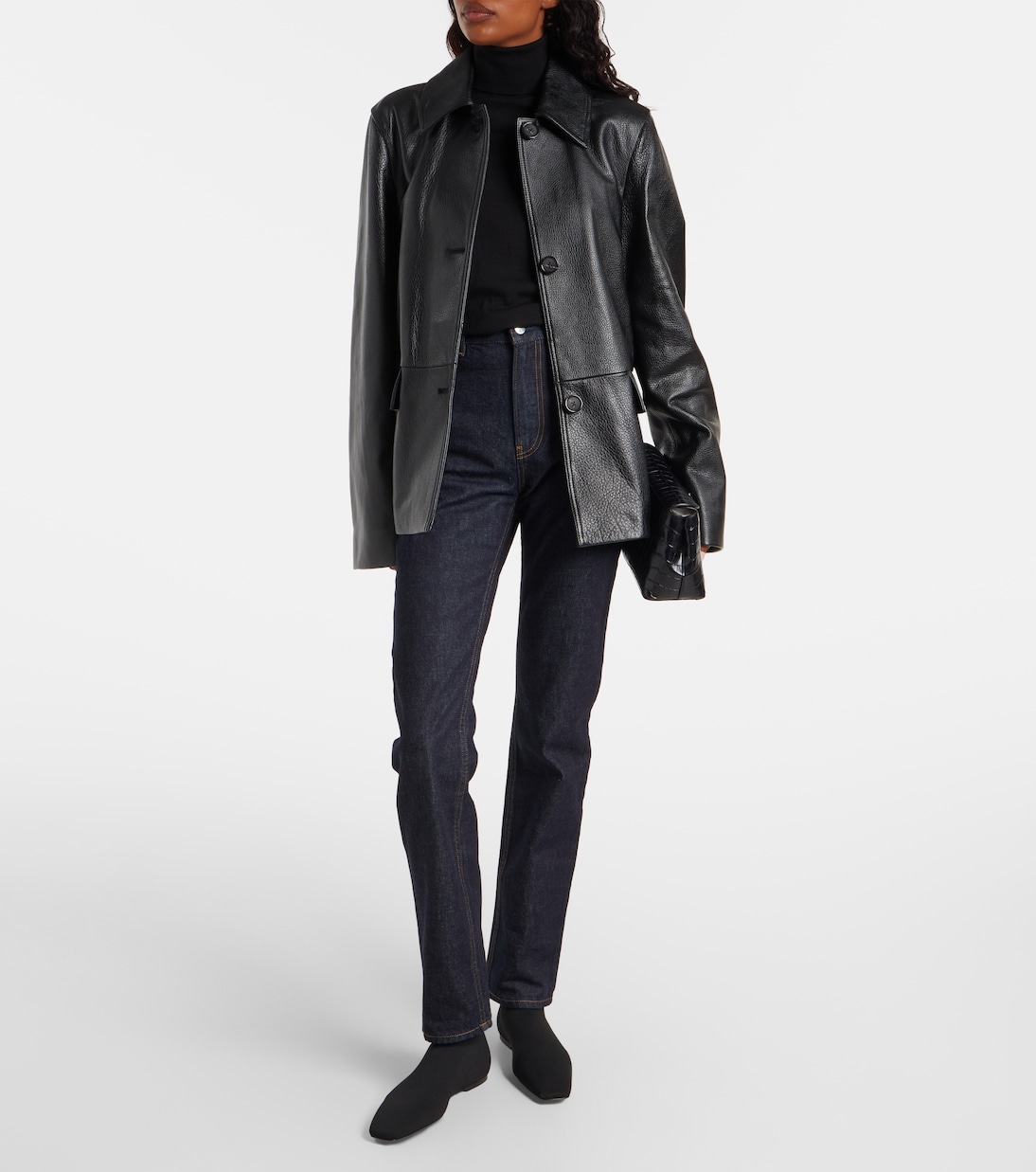 High-rise slim jeans | Toteme