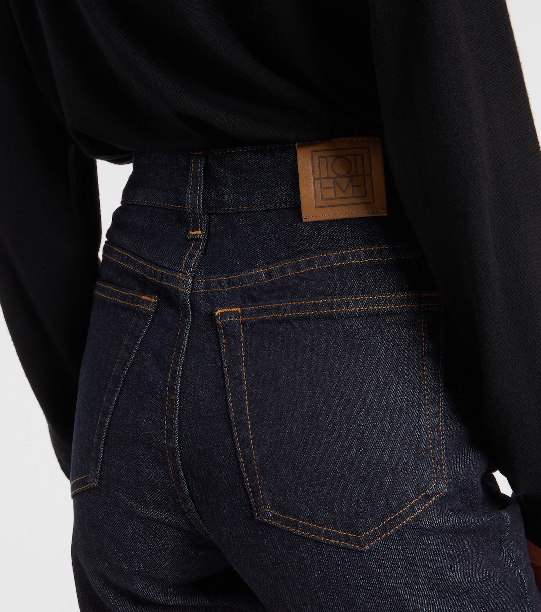 High-rise slim jeans | Toteme