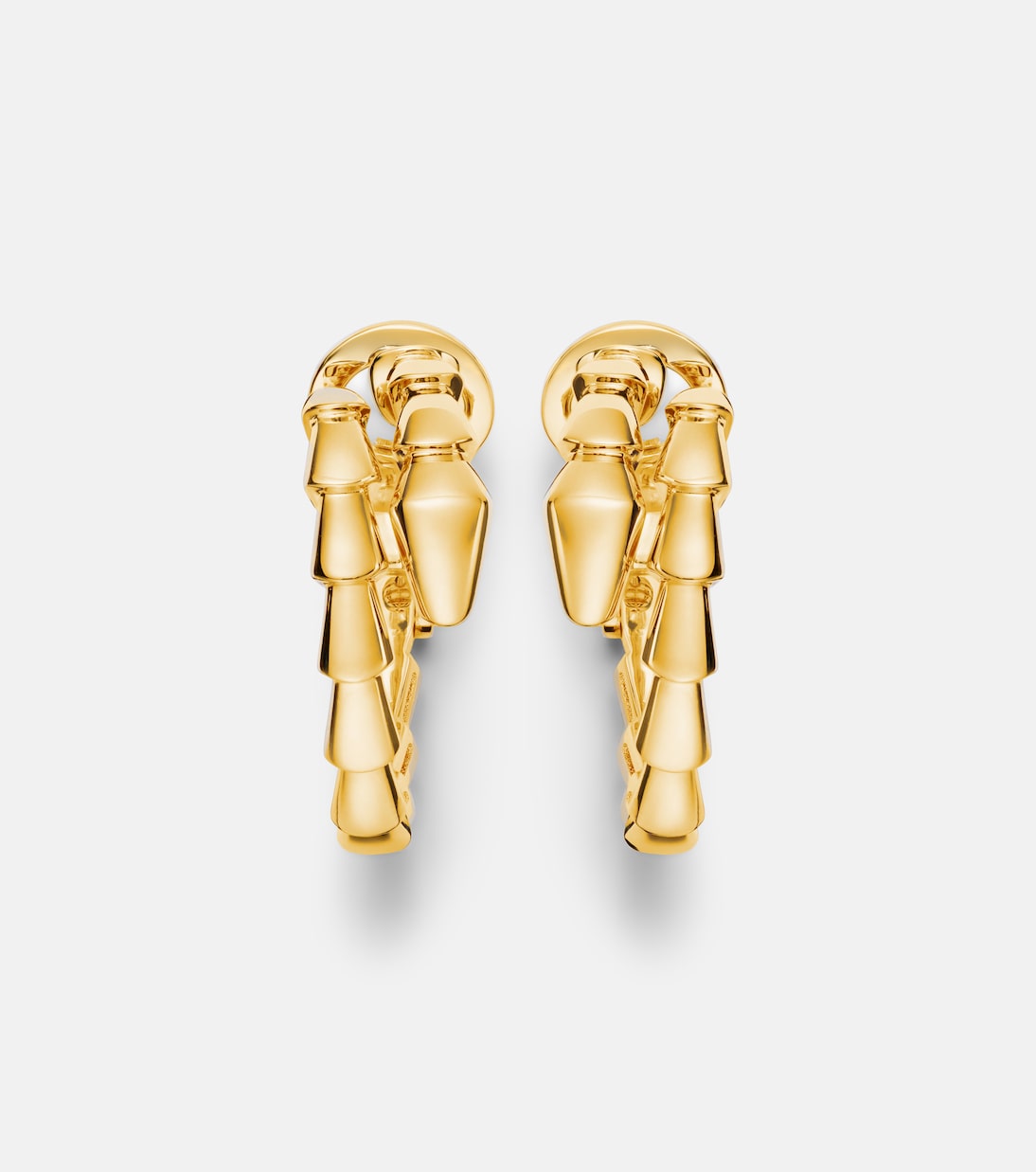 Serpenti Viper 18kt gold earrings | Bvlgari