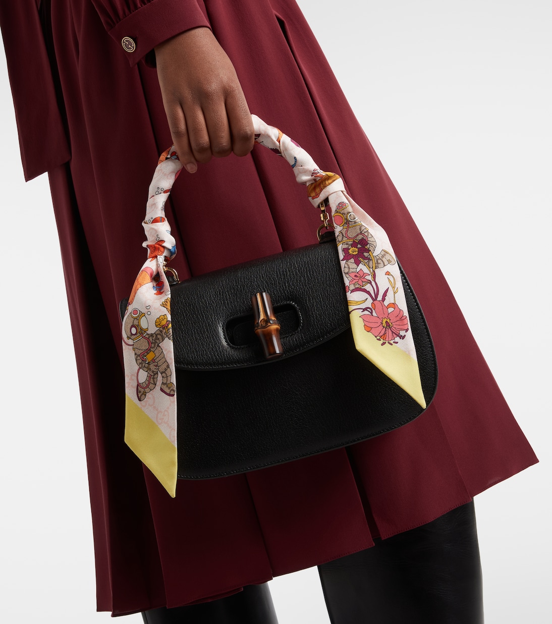 Bedrucktes Tuch aus Seiden-Twill | Gucci