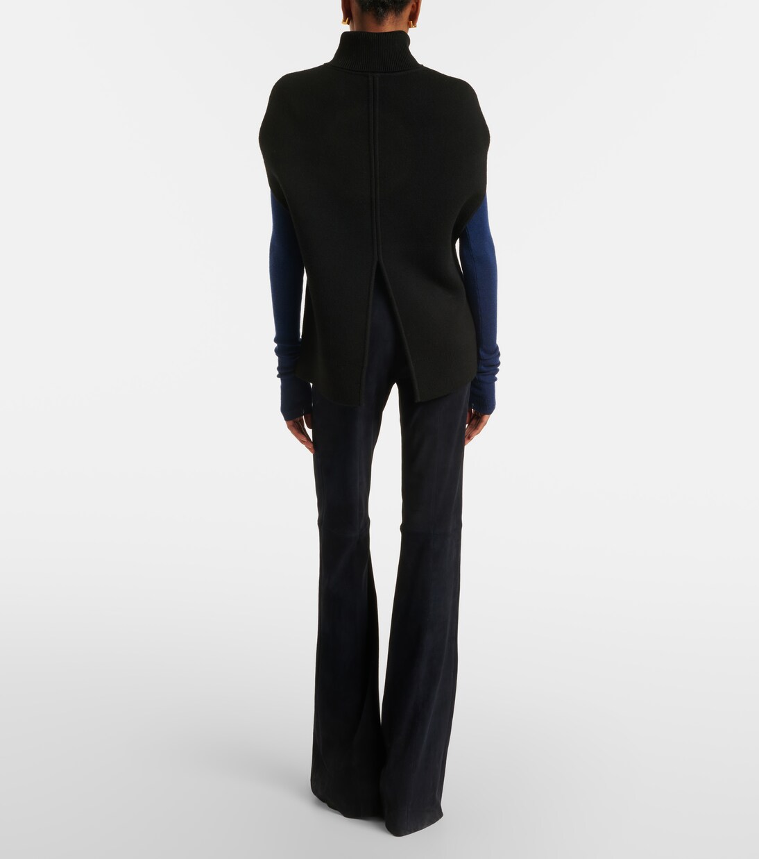 Schlaghose Gege aus Veloursleder | Stouls