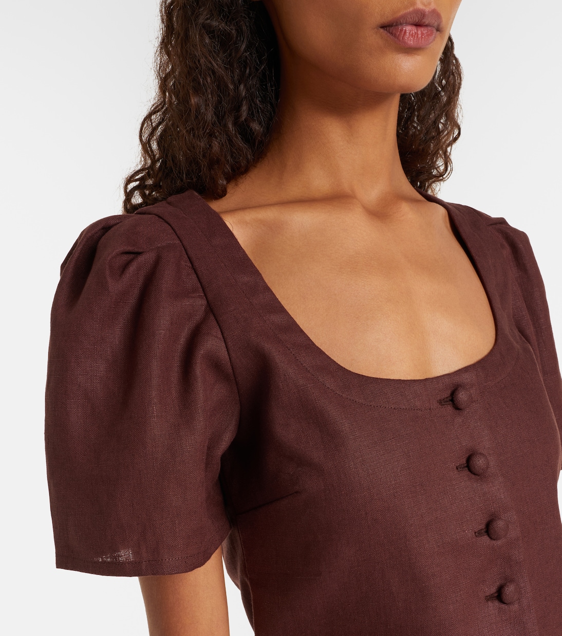 Emma linen top | Faithfull
