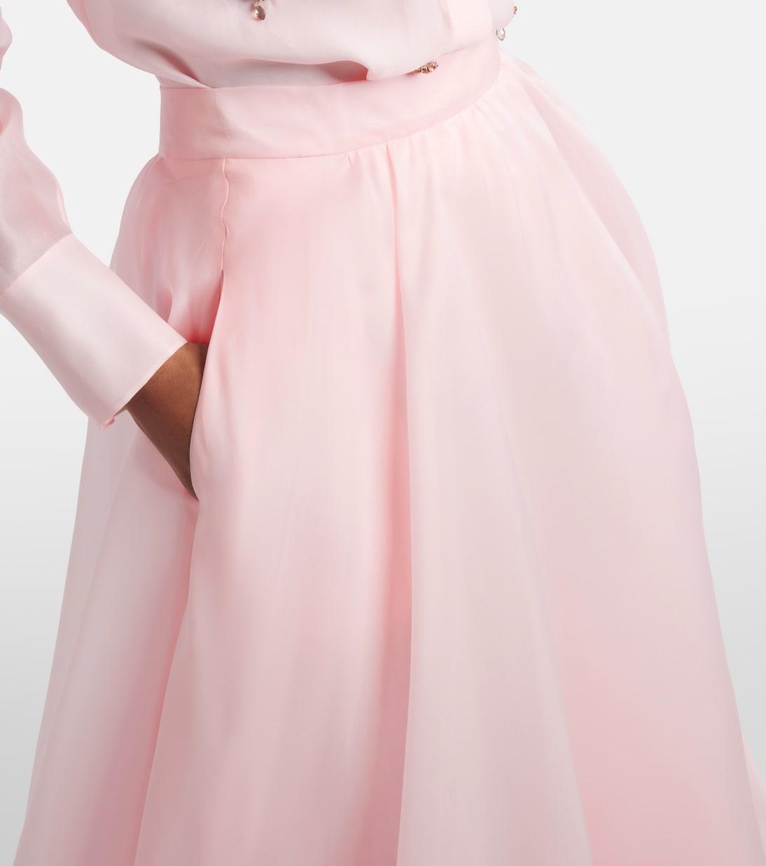 Calle silk midi skirt | Max Mara