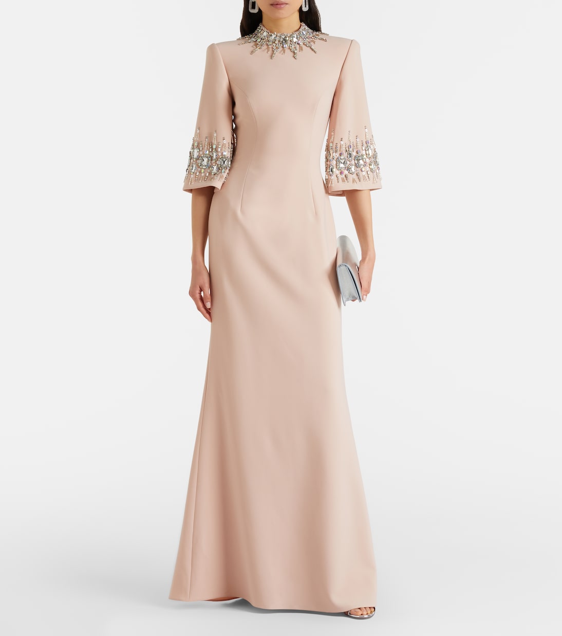 Robe longue Ilana à cristaux | Jenny Packham