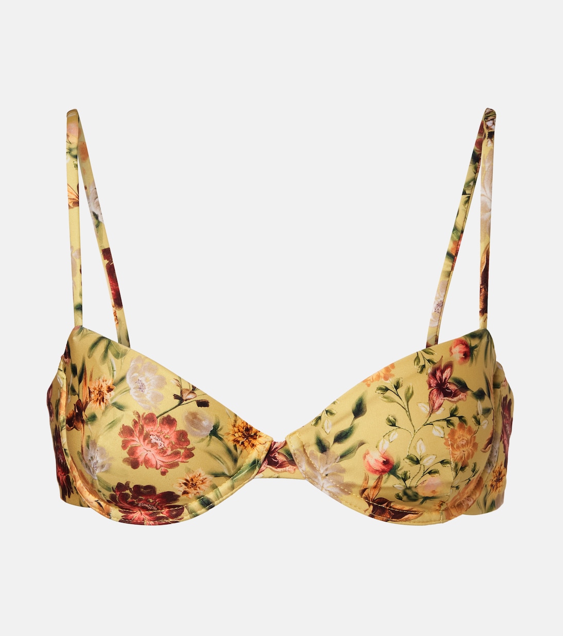 Top de bikini Magdalena floral | Agua by Agua Bendita