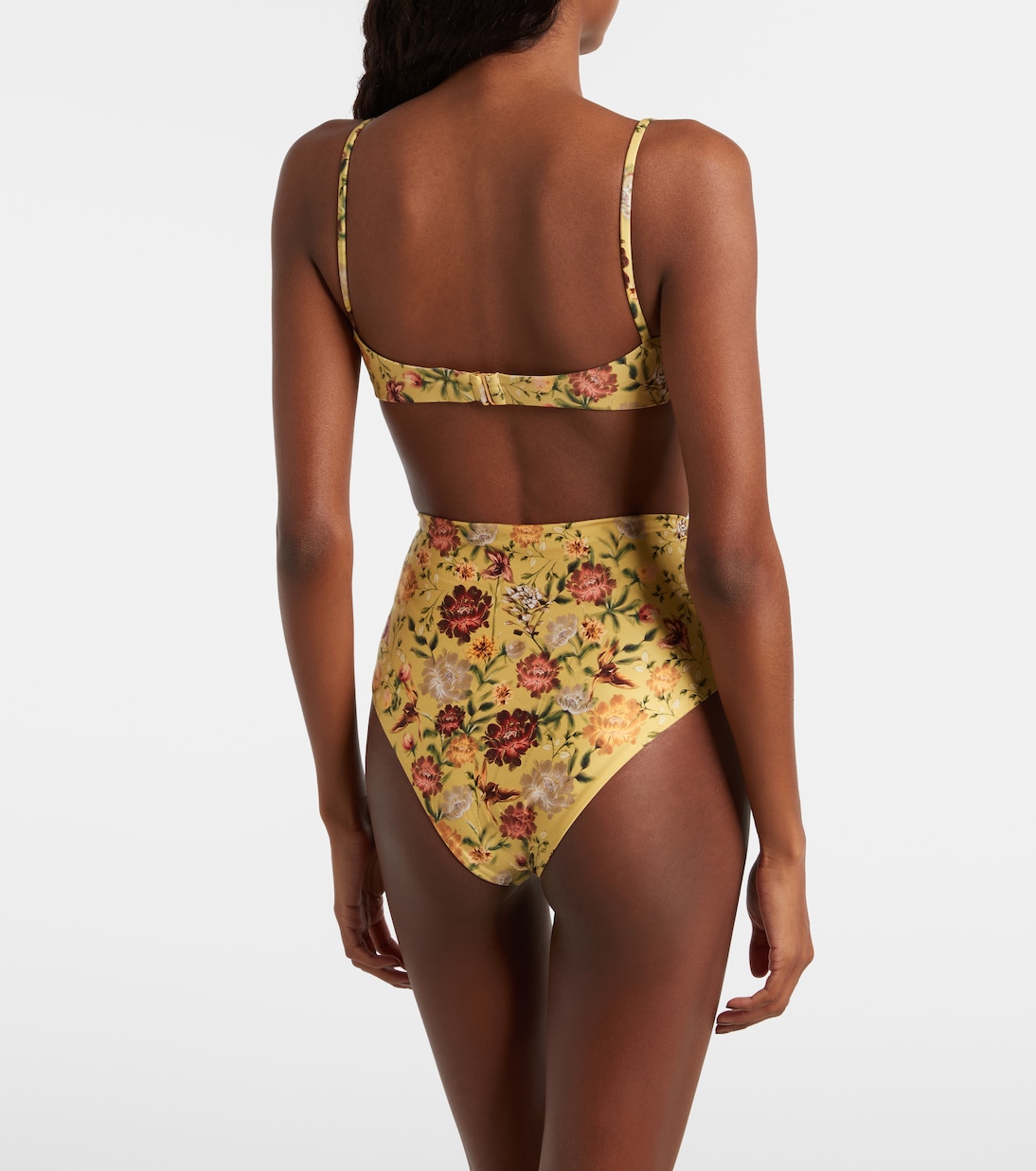 Top de bikini Magdalena floral | Agua by Agua Bendita