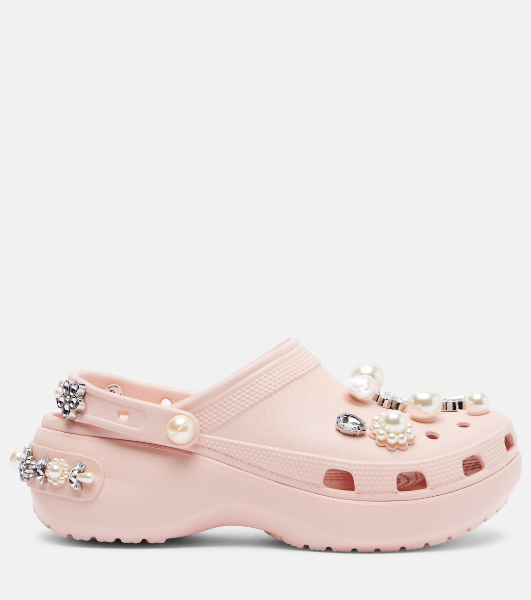 X Crocs Verzierte Clogs  | Simone Rocha