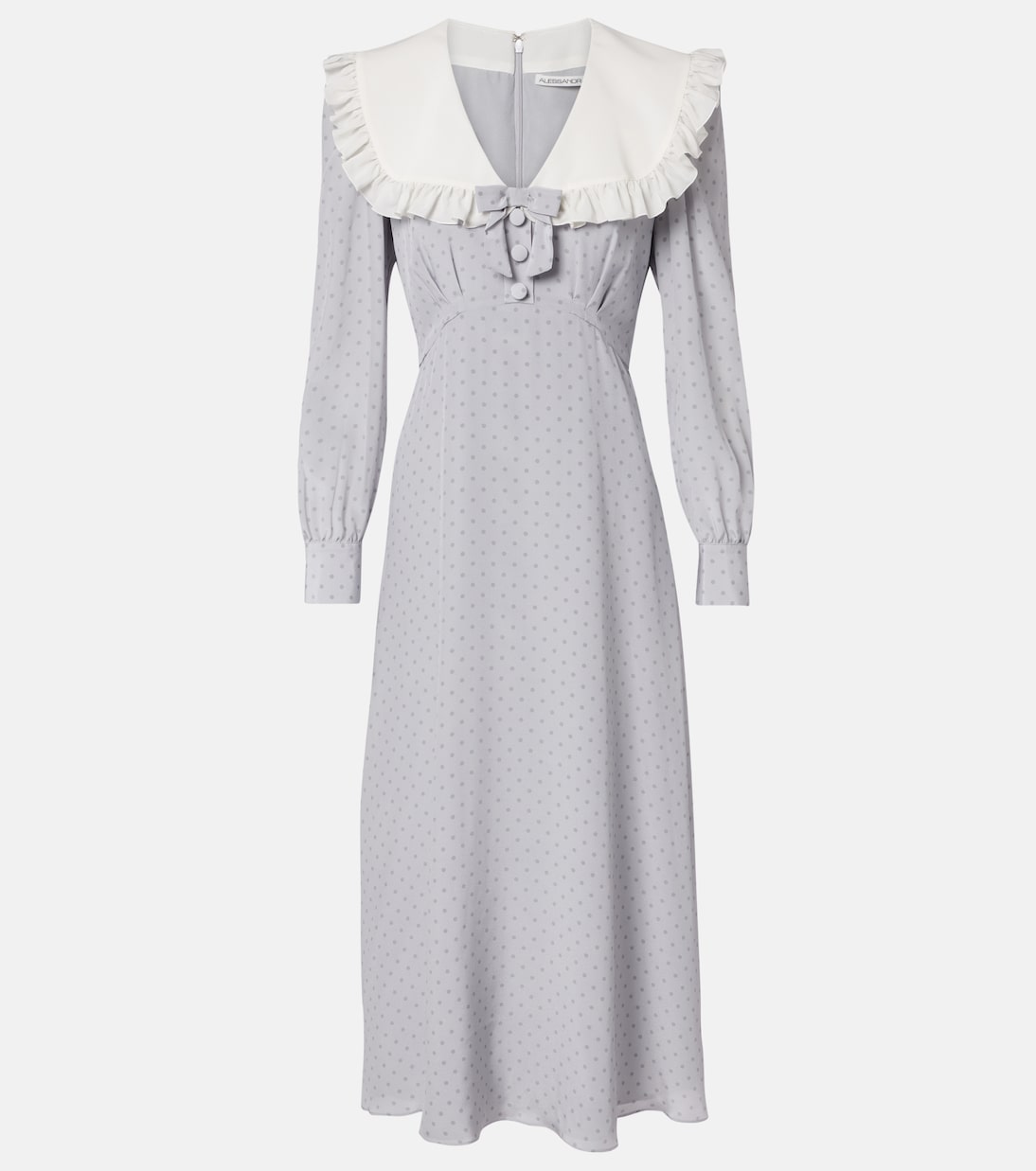 Midikleid aus Seide | Alessandra Rich