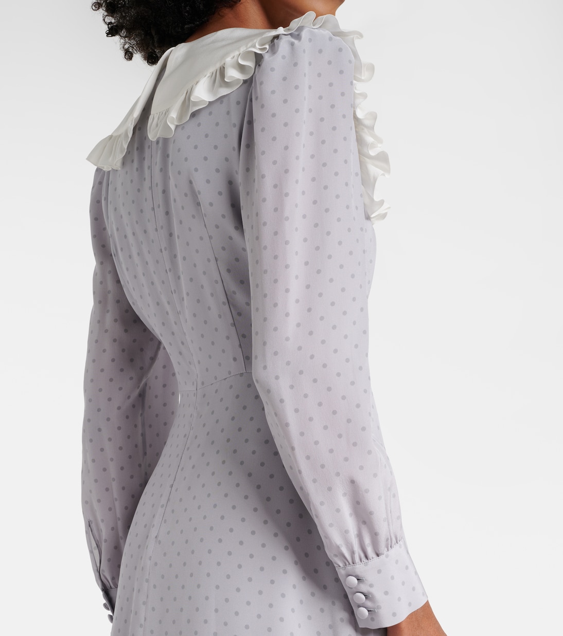 Midikleid aus Seide | Alessandra Rich