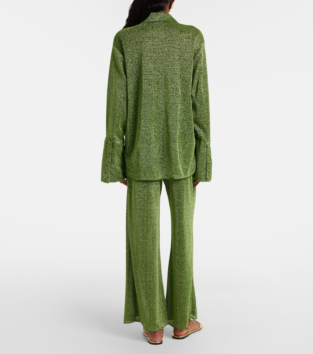 Lumière wide-leg pants | Oséree