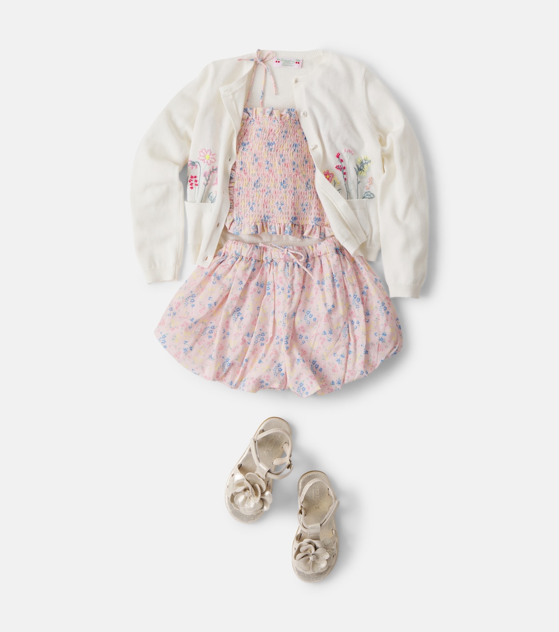 Ensemble top et short Sabina en coton  | The New Society