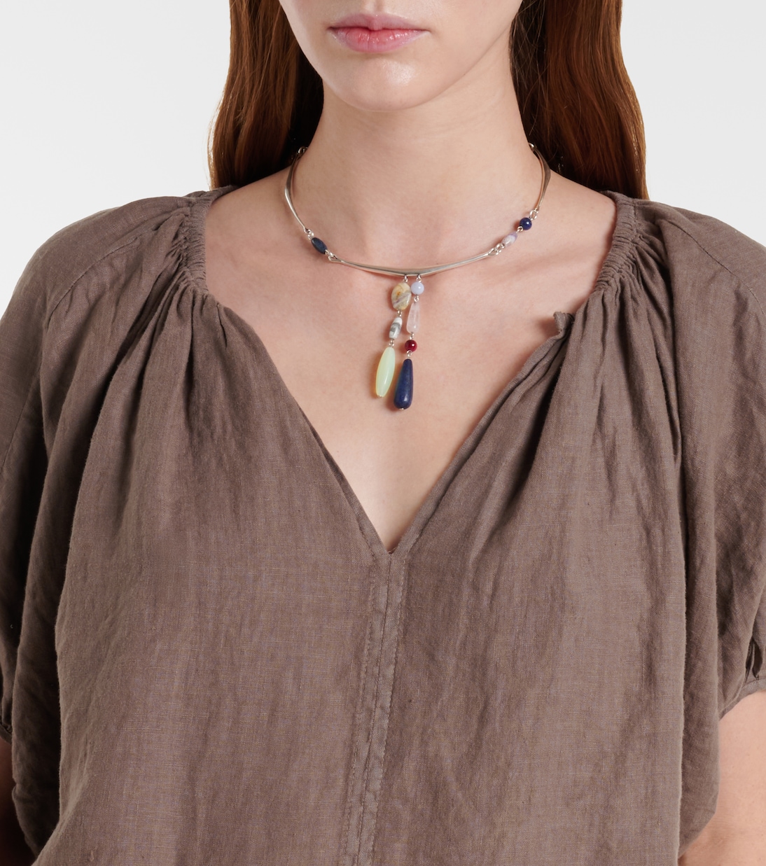 Bluse Cosette aus Leinen | Velvet