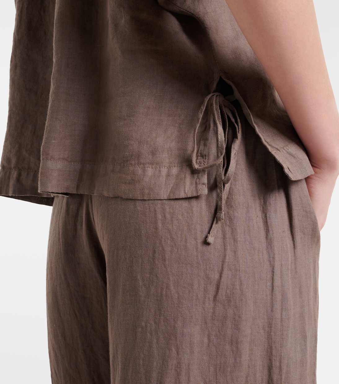 Bluse Cosette aus Leinen | Velvet