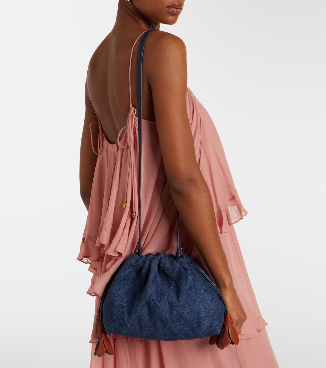 Cloud 91 Small denim clutch | Zimmermann