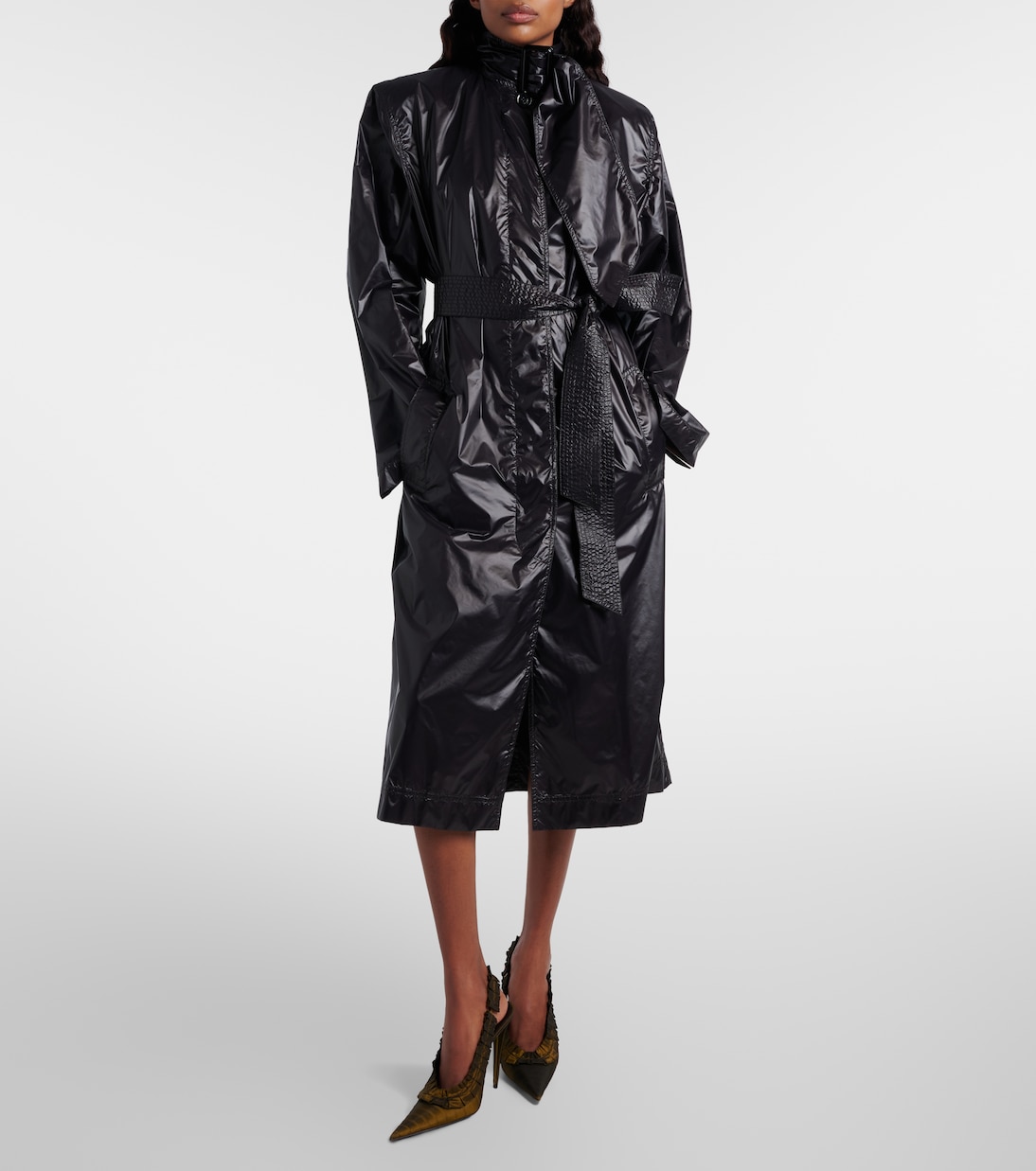 Slingback-Pumps Madeleine aus Taft | Saint Laurent