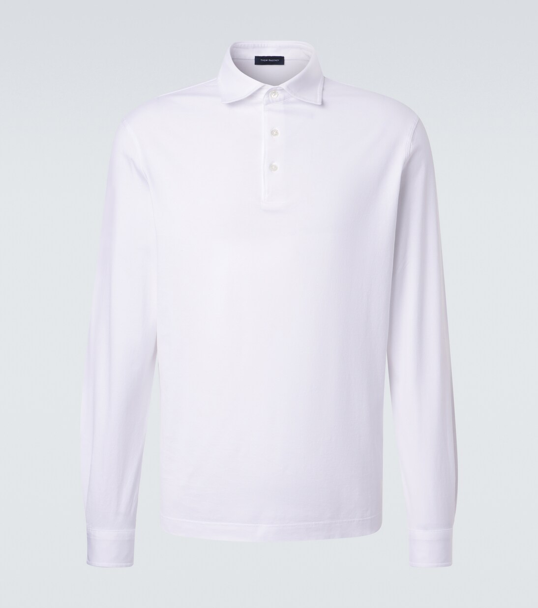 Cotton polo shirt | Thom Sweeney