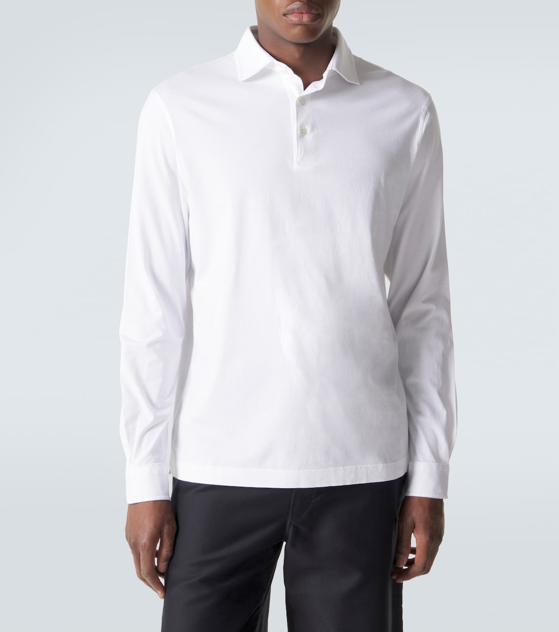 Cotton polo shirt | Thom Sweeney