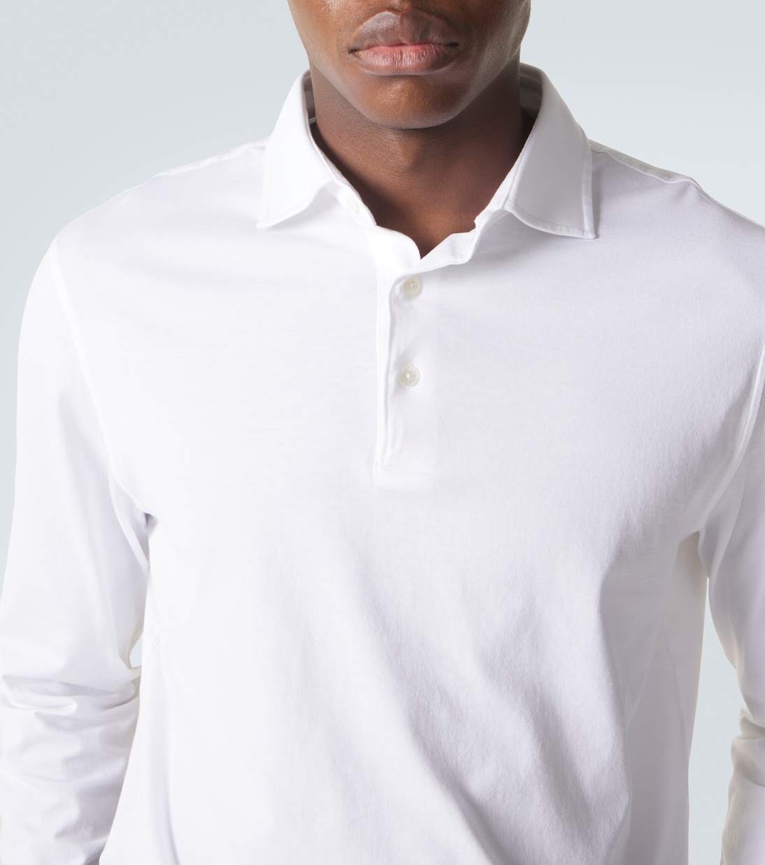 Cotton polo shirt | Thom Sweeney