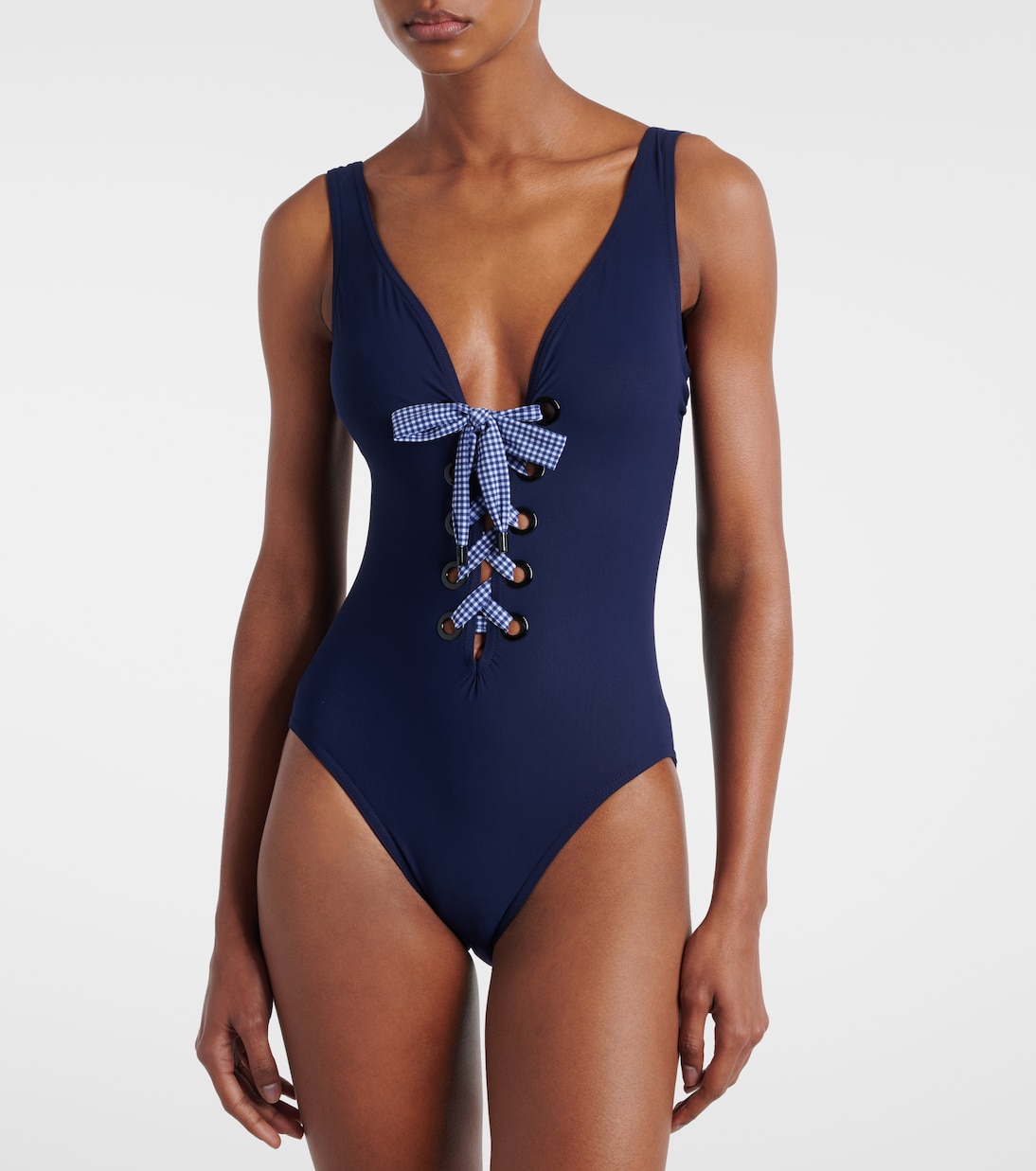 Bow-detail swimsuit | Karla Colletto