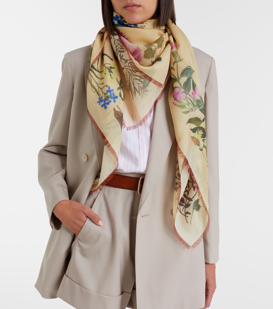 Tuch aus Wolle und Seide | Max Mara