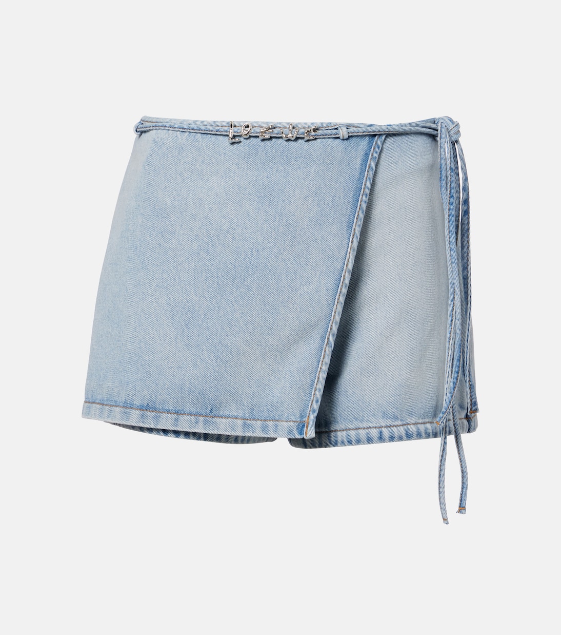 Paula's Ibiza denim skort | Loewe