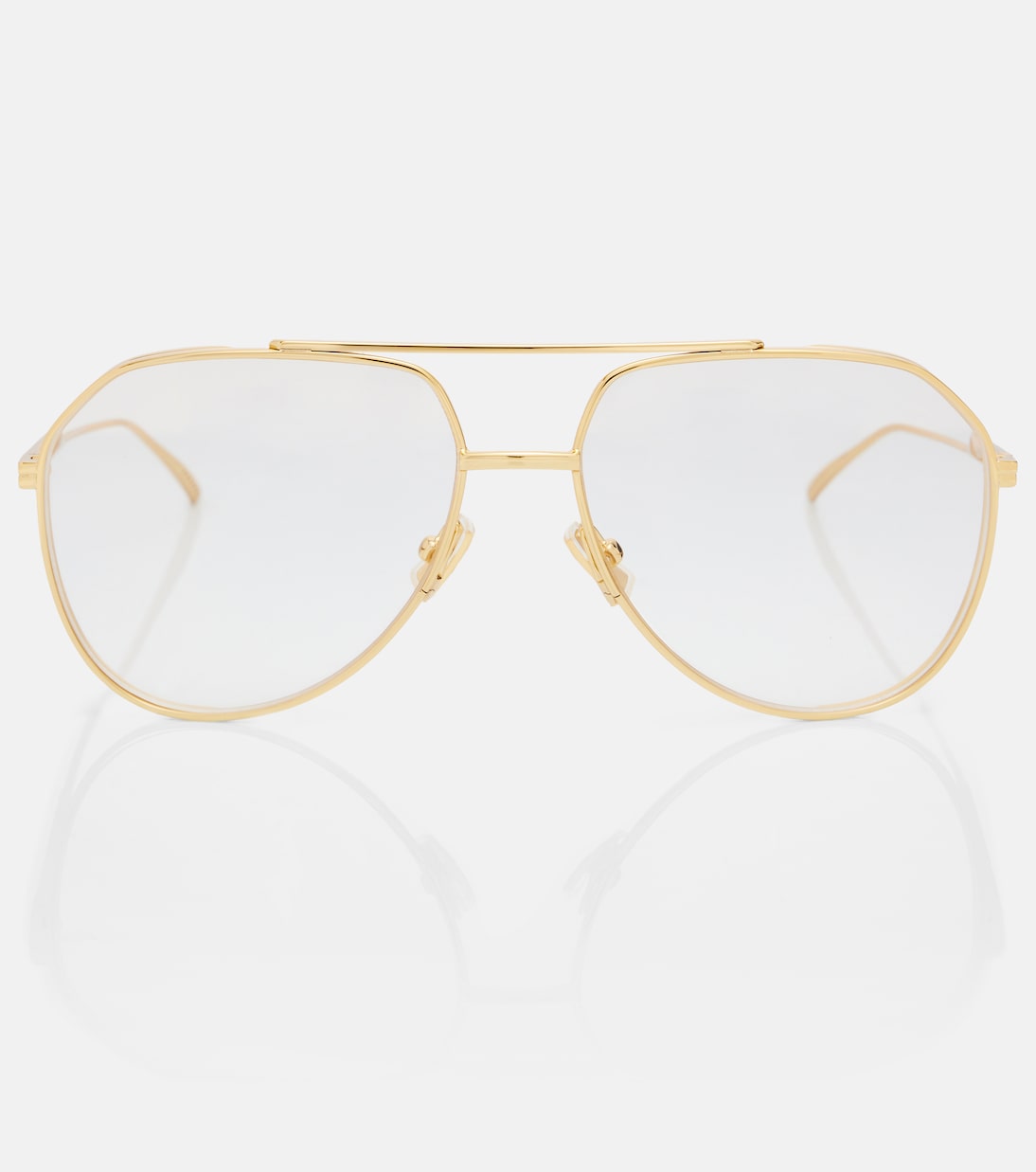Light Ribbon aviator glasses | Bottega Veneta