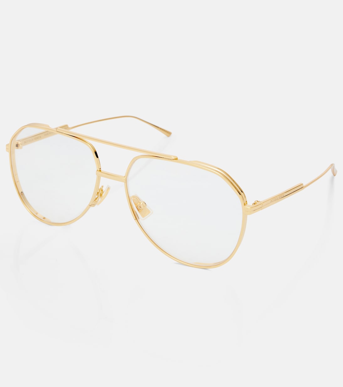 Light Ribbon aviator glasses | Bottega Veneta