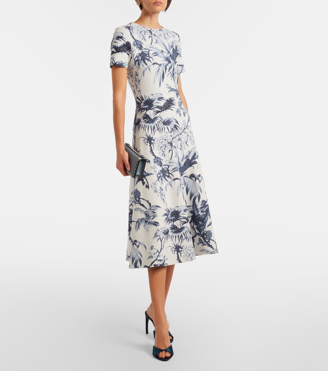 Robe de cocktail imprimée | Oscar de la Renta