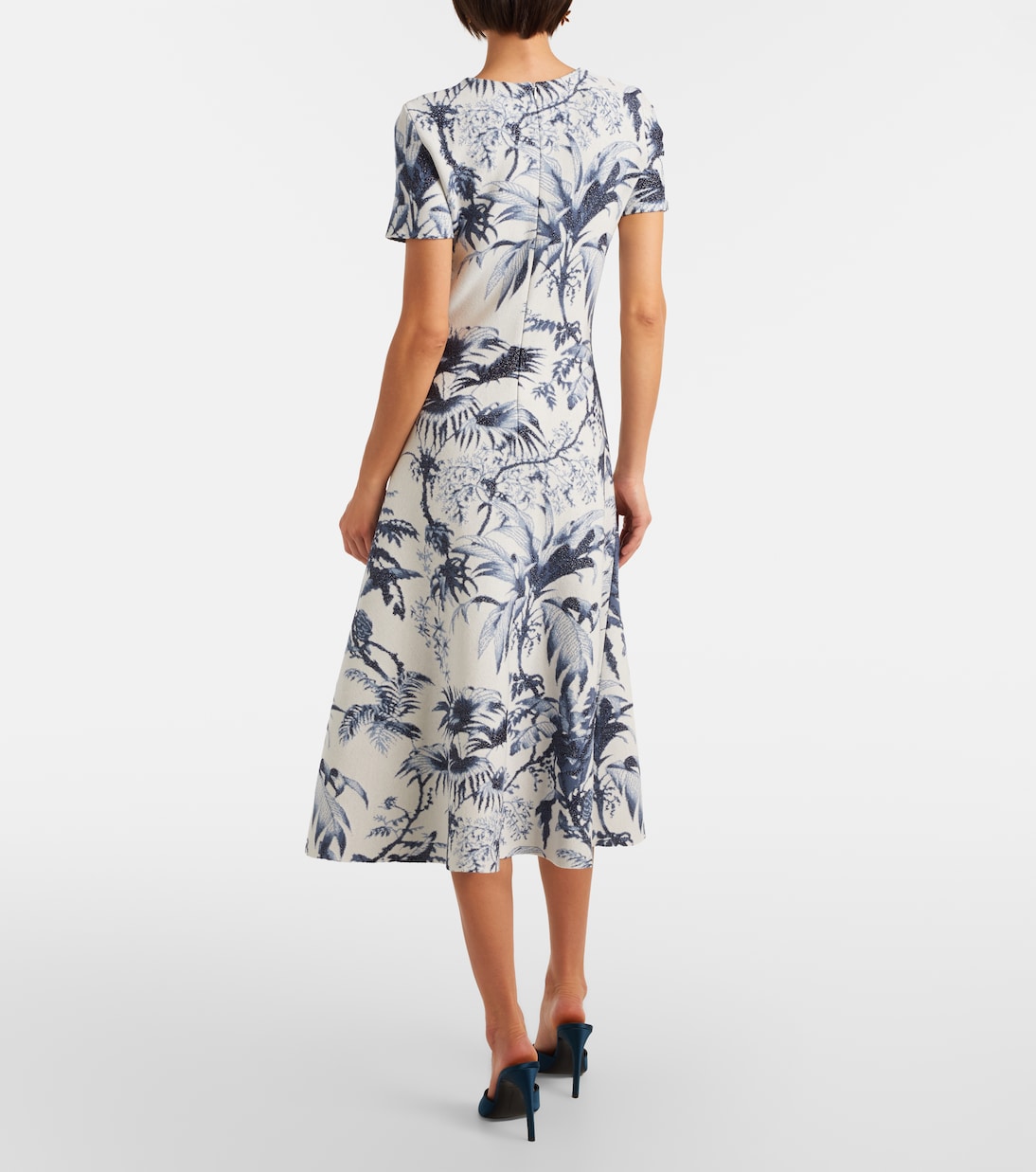 Robe de cocktail imprimée | Oscar de la Renta