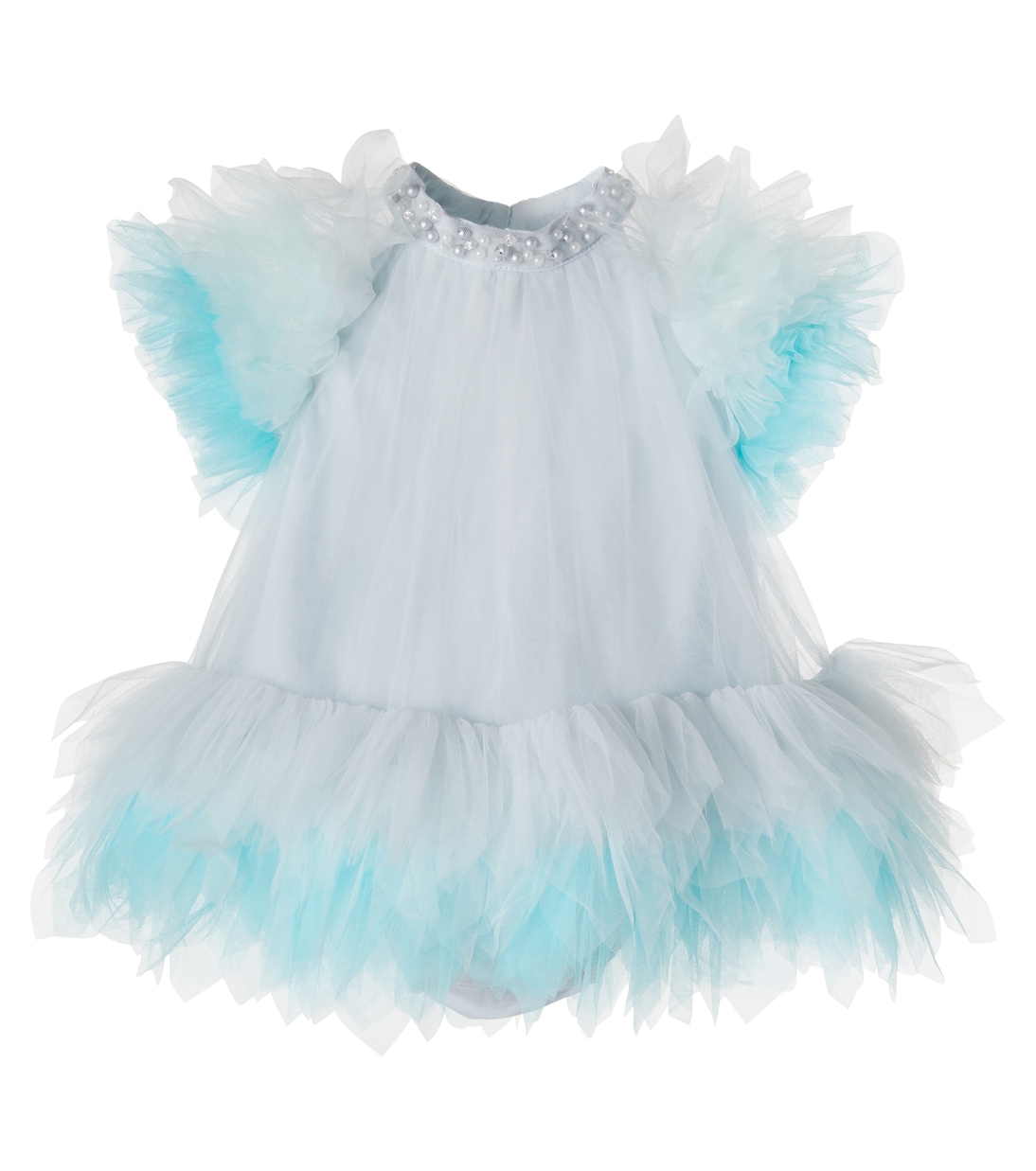 Baby Set Abu Dhabi aus Kleid und Höschen aus Tüll | Tutu Du Monde