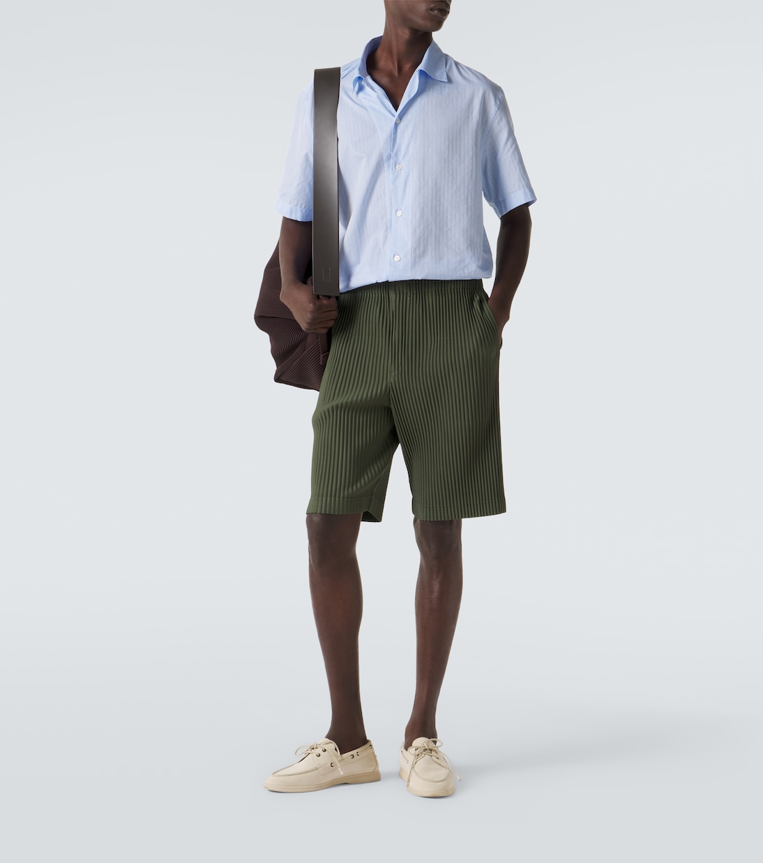 Color Pleats 2 Bermuda shorts | Homme Plissé Issey Miyake