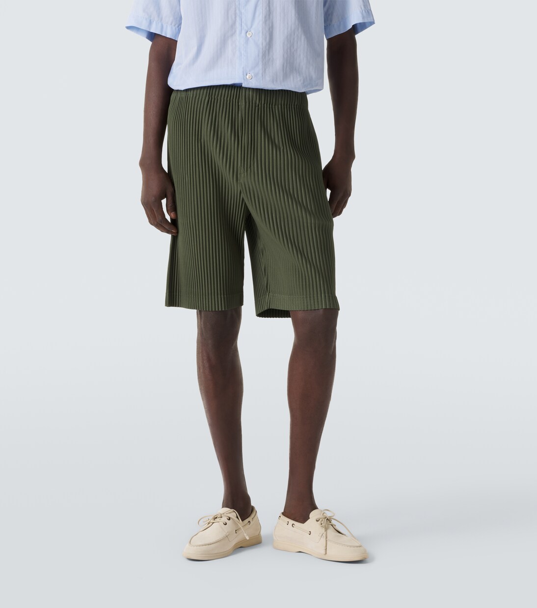 Color Pleats 2 Bermuda shorts | Homme Plissé Issey Miyake