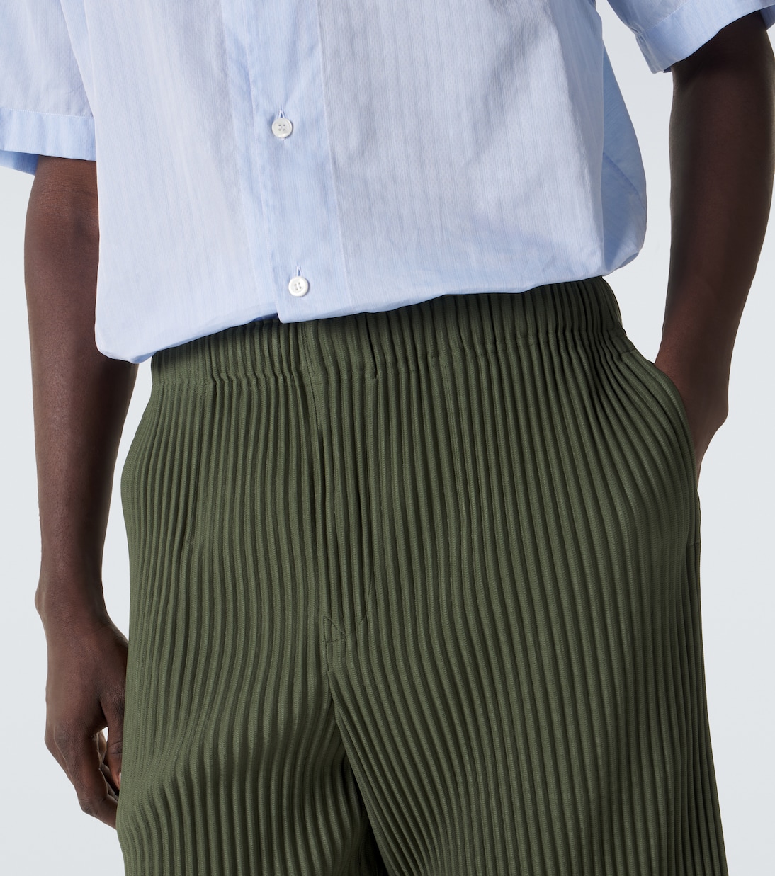 Color Pleats 2 Bermuda shorts | Homme Plissé Issey Miyake