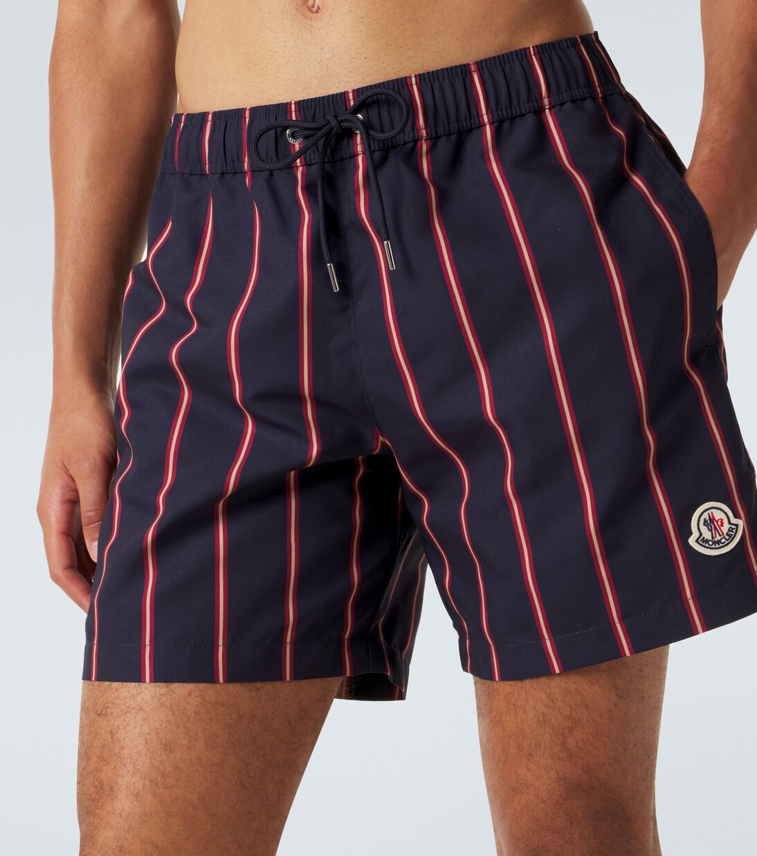 Striped swim trunks | Moncler