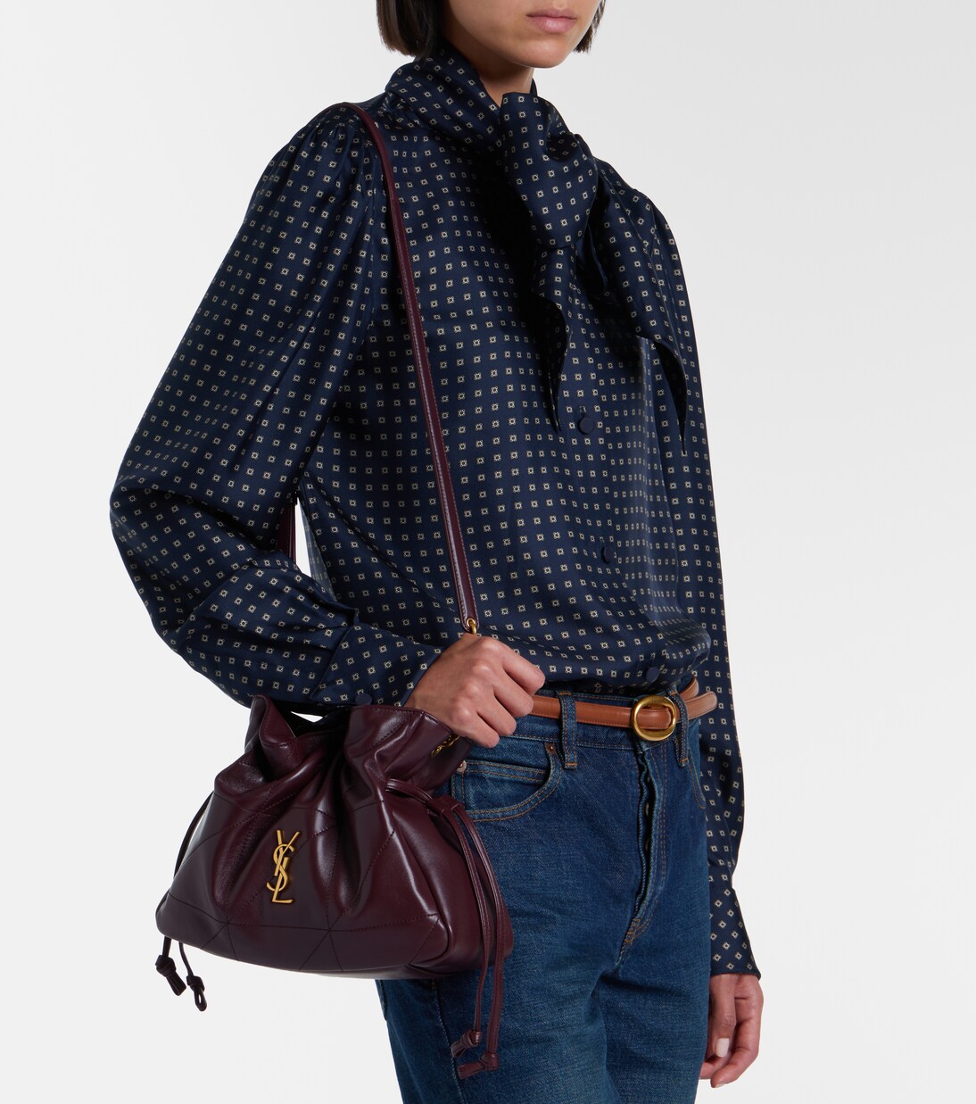 Bolso al hombro Jamie Small de piel | Saint Laurent