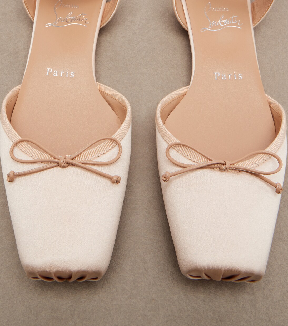Cassia satin flats | Christian Louboutin