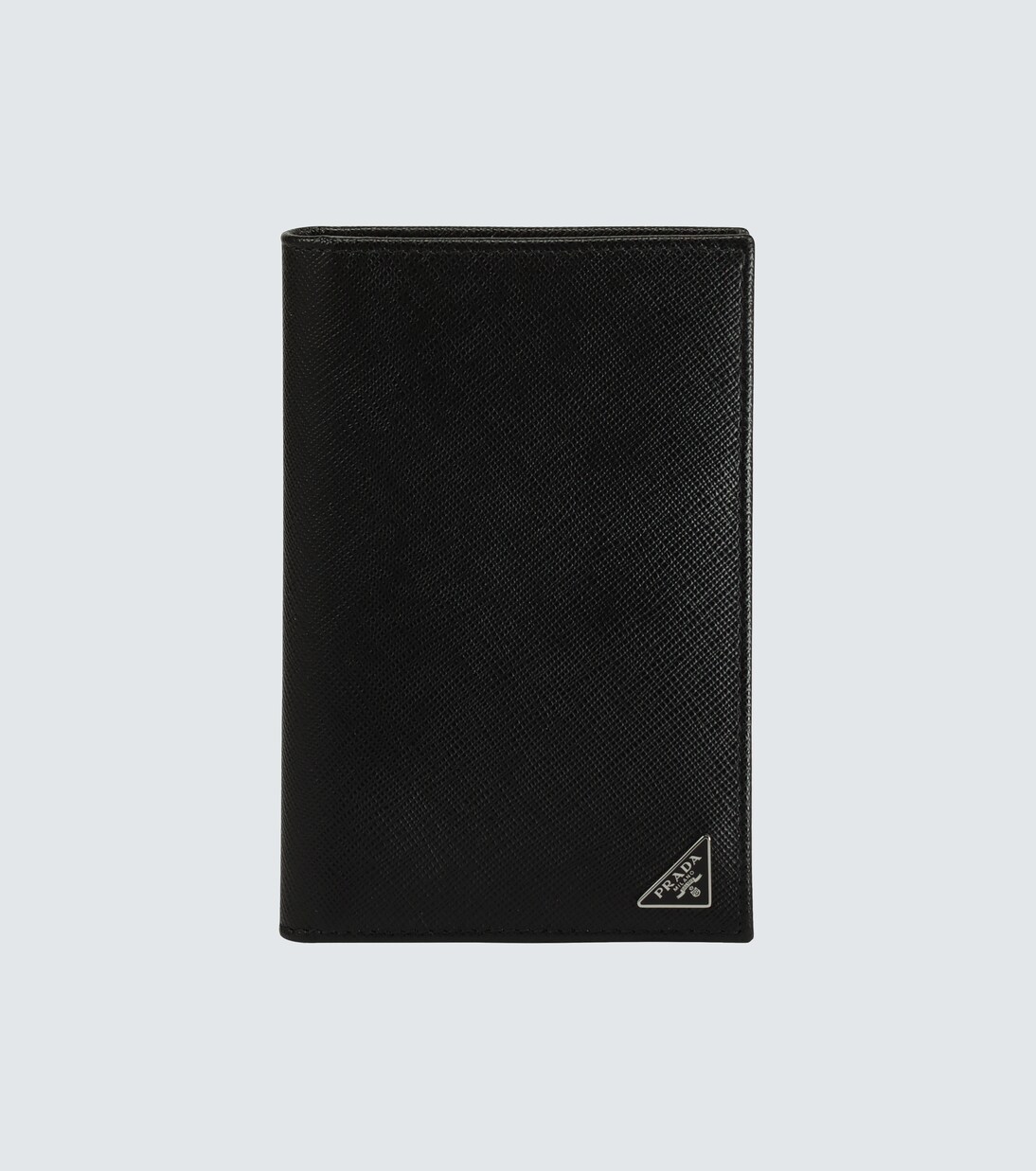 Billfold leather wallet with logo | Prada