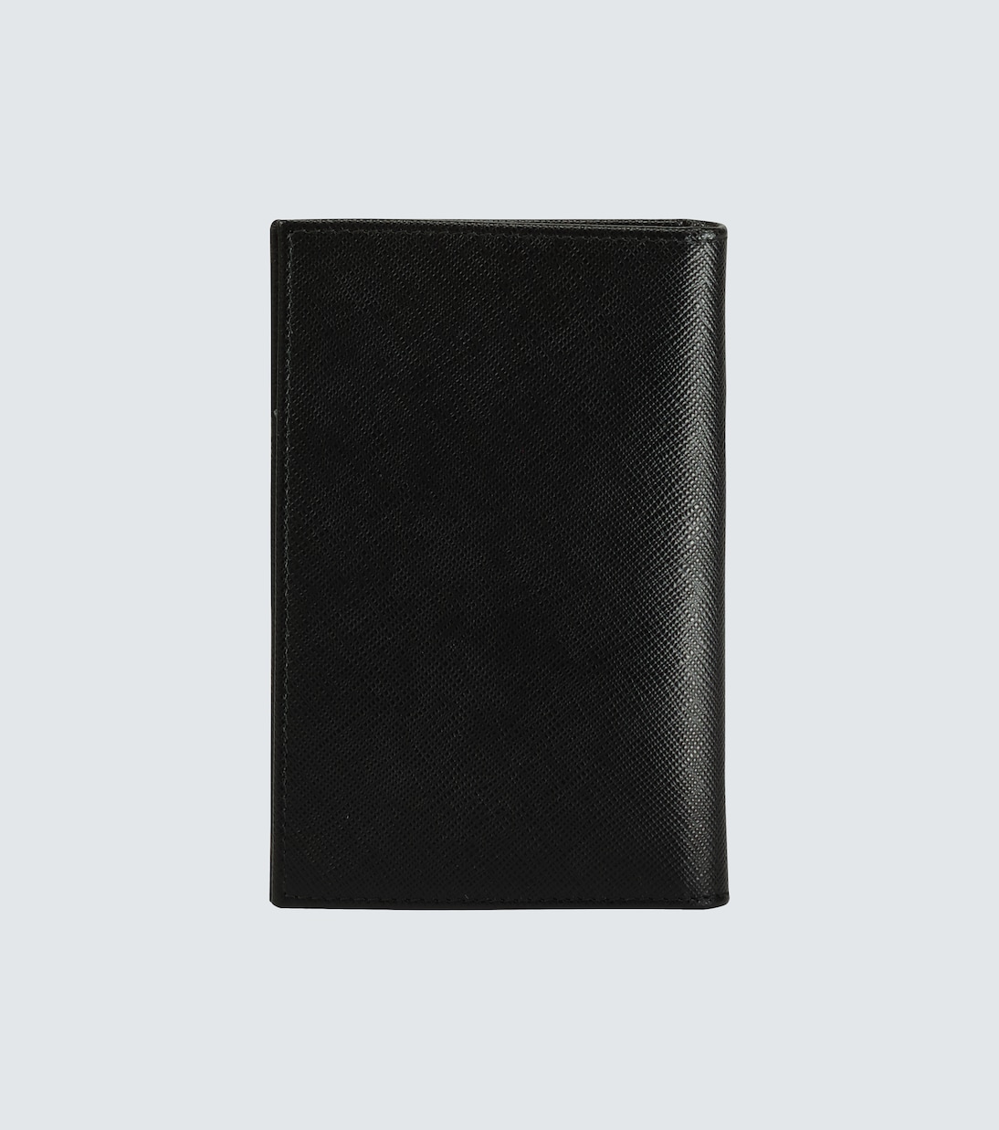 Billfold leather wallet with logo | Prada