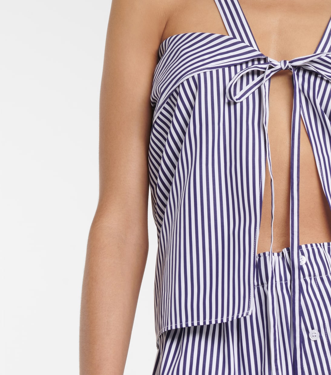 Top aus Baumwollpopeline | Coperni