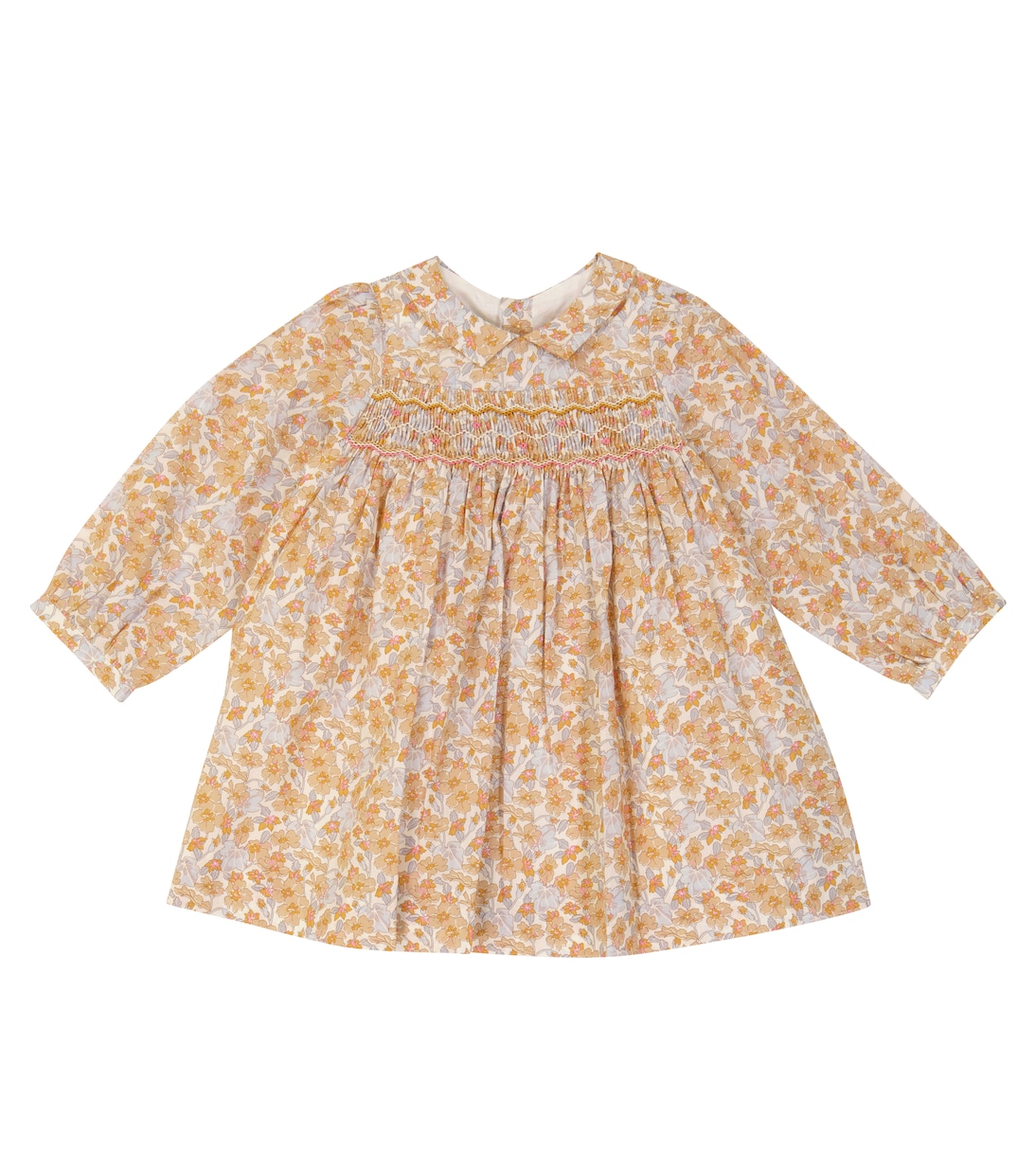 Baby Trinité floral cotton dress | Bonpoint