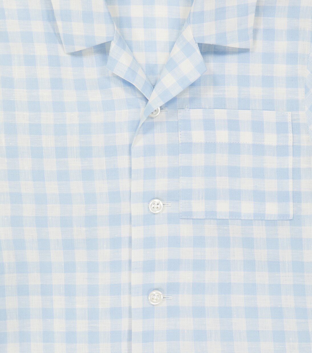 Picnic checked linen shirt | Paade Mode
