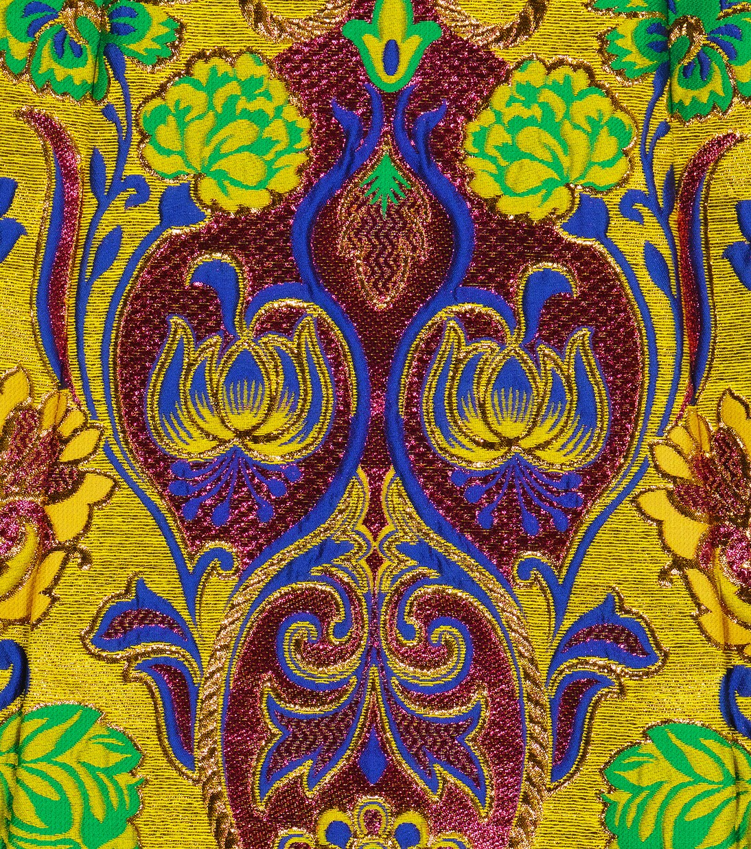 Jupe en brocart à fleurs | Dolce&Gabbana Kids