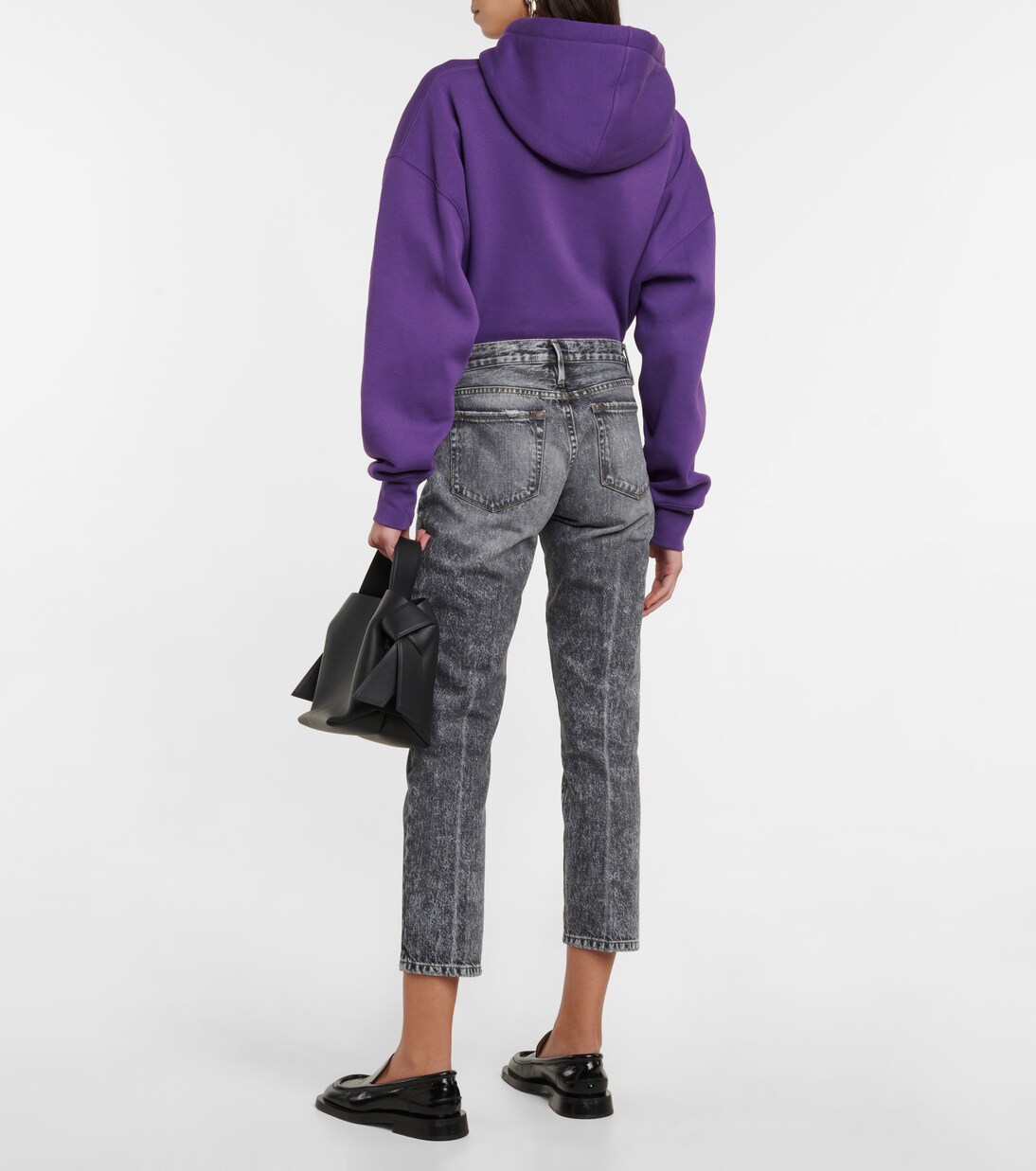 Mid-Rise Straight Jeans Le Nouveau | Frame