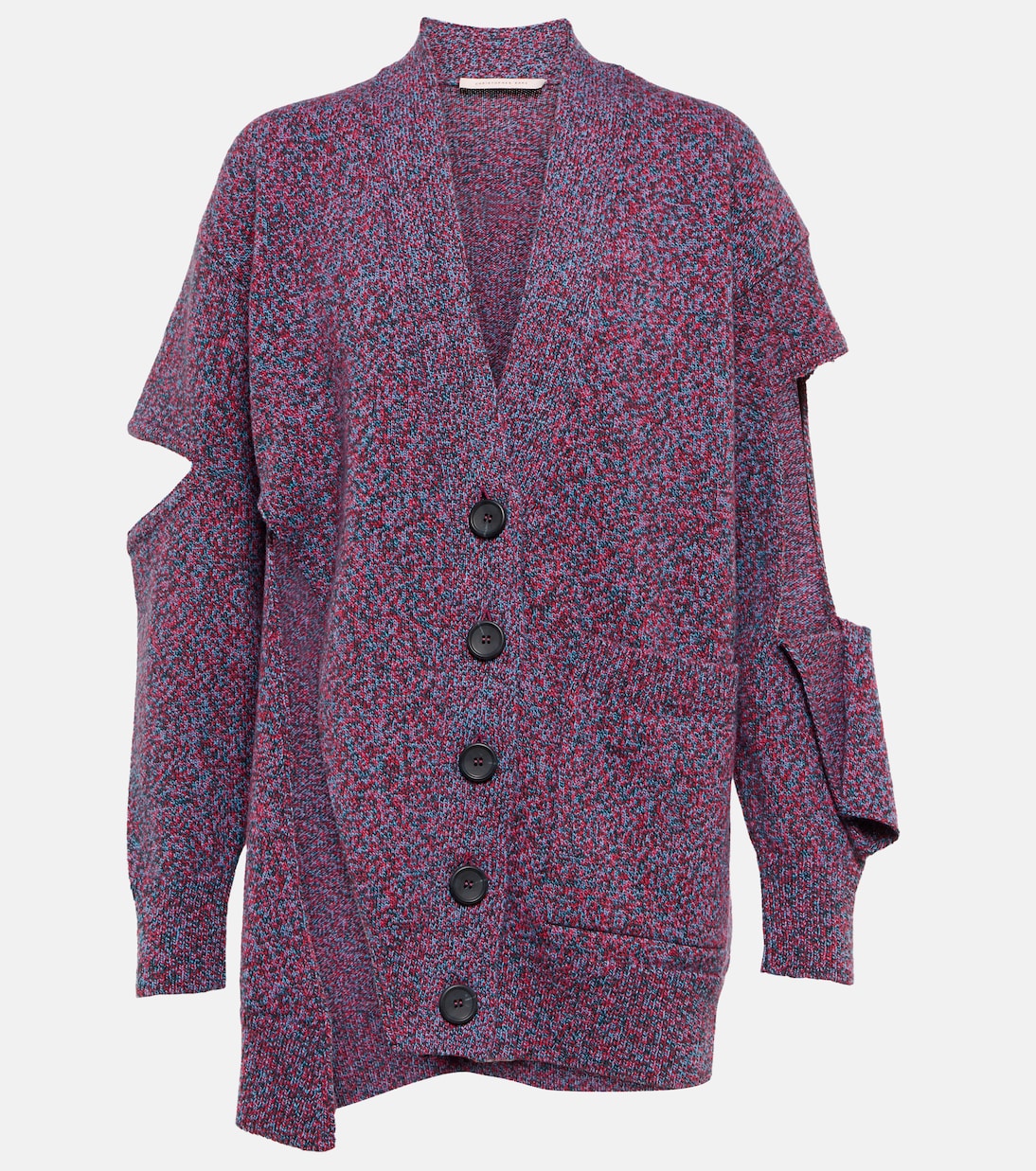 Deconstructed virgin wool cardigan | Christopher Kane