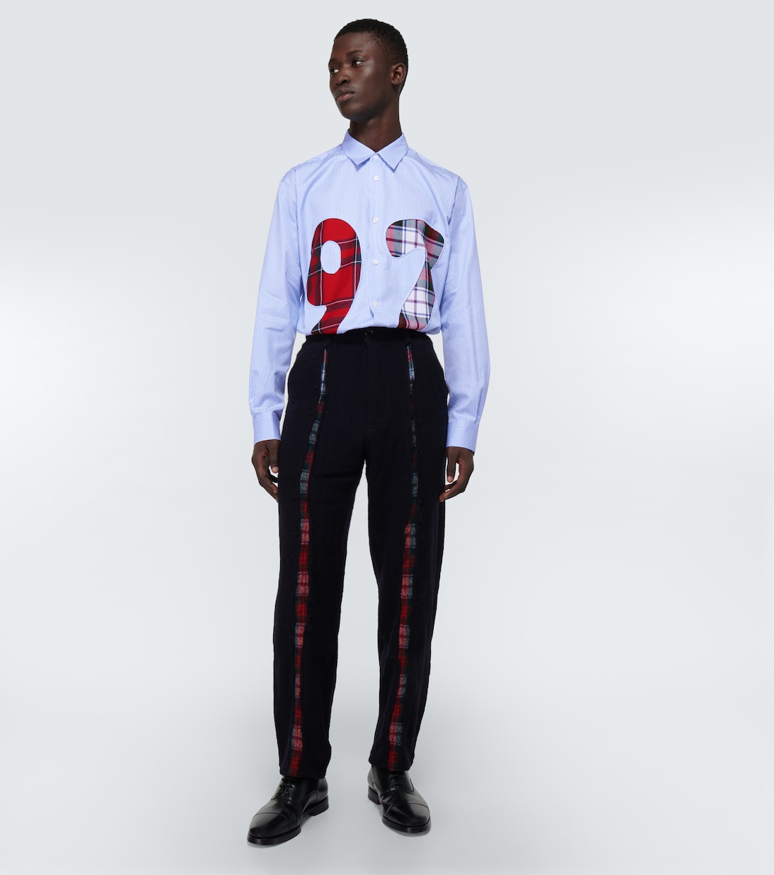 Checked cotton poplin shirt | Comme des Garçons Shirt