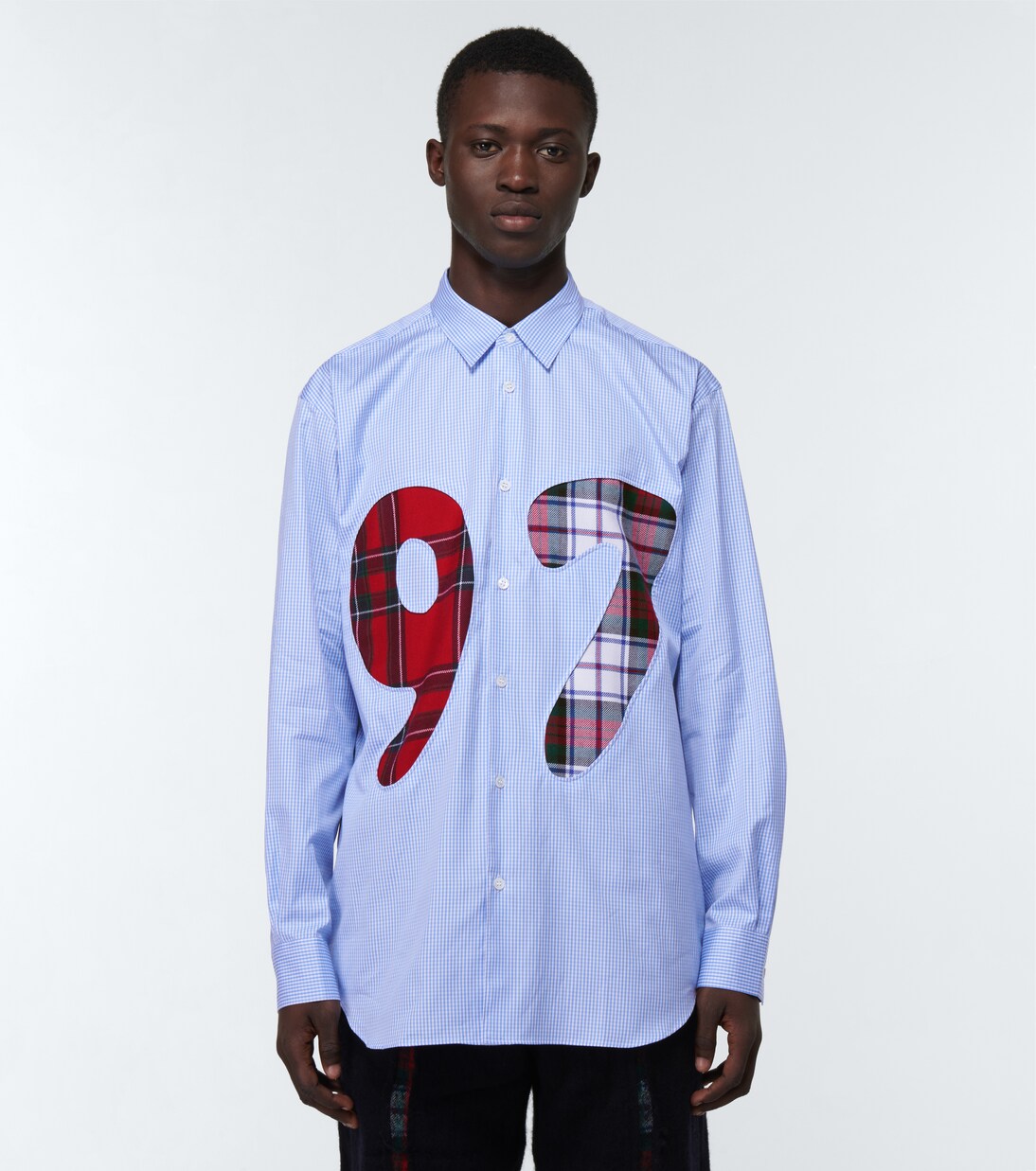 Checked cotton poplin shirt | Comme des Garçons Shirt