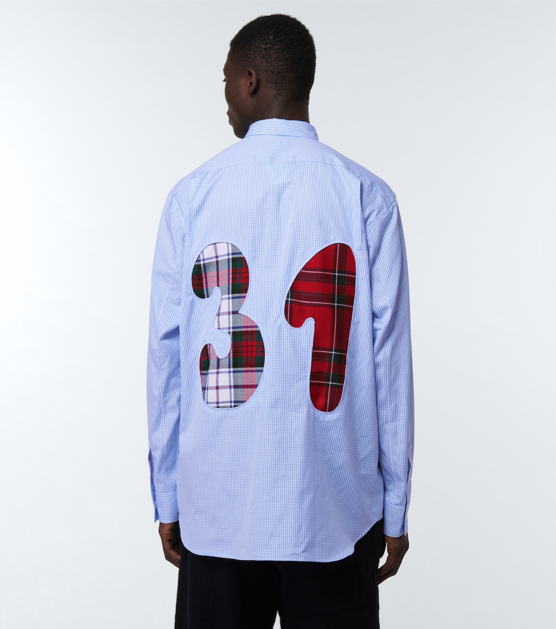 Checked cotton poplin shirt | Comme des Garçons Shirt