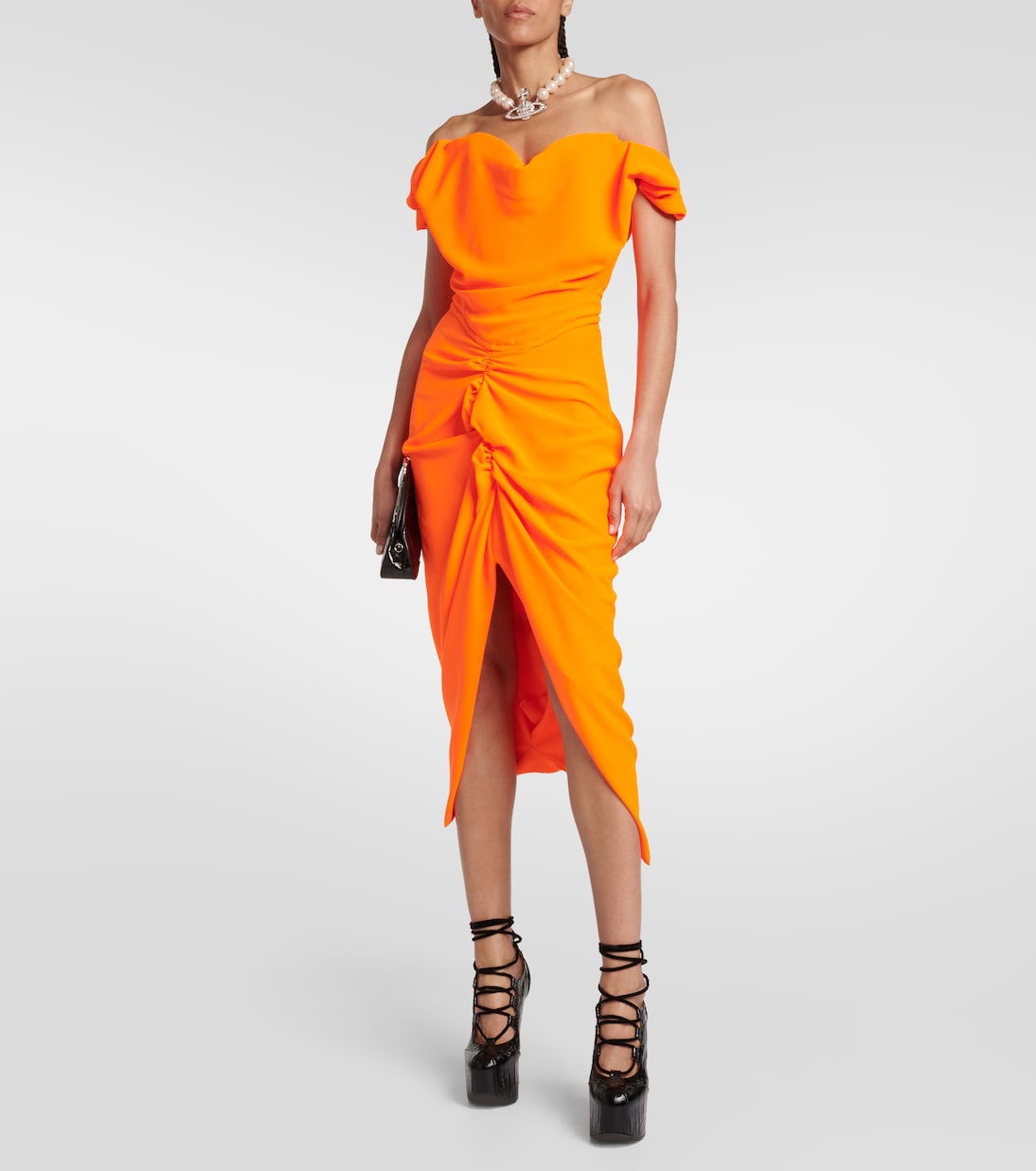 Off-Shoulder-Top Sunday aus Crêpe | Vivienne Westwood