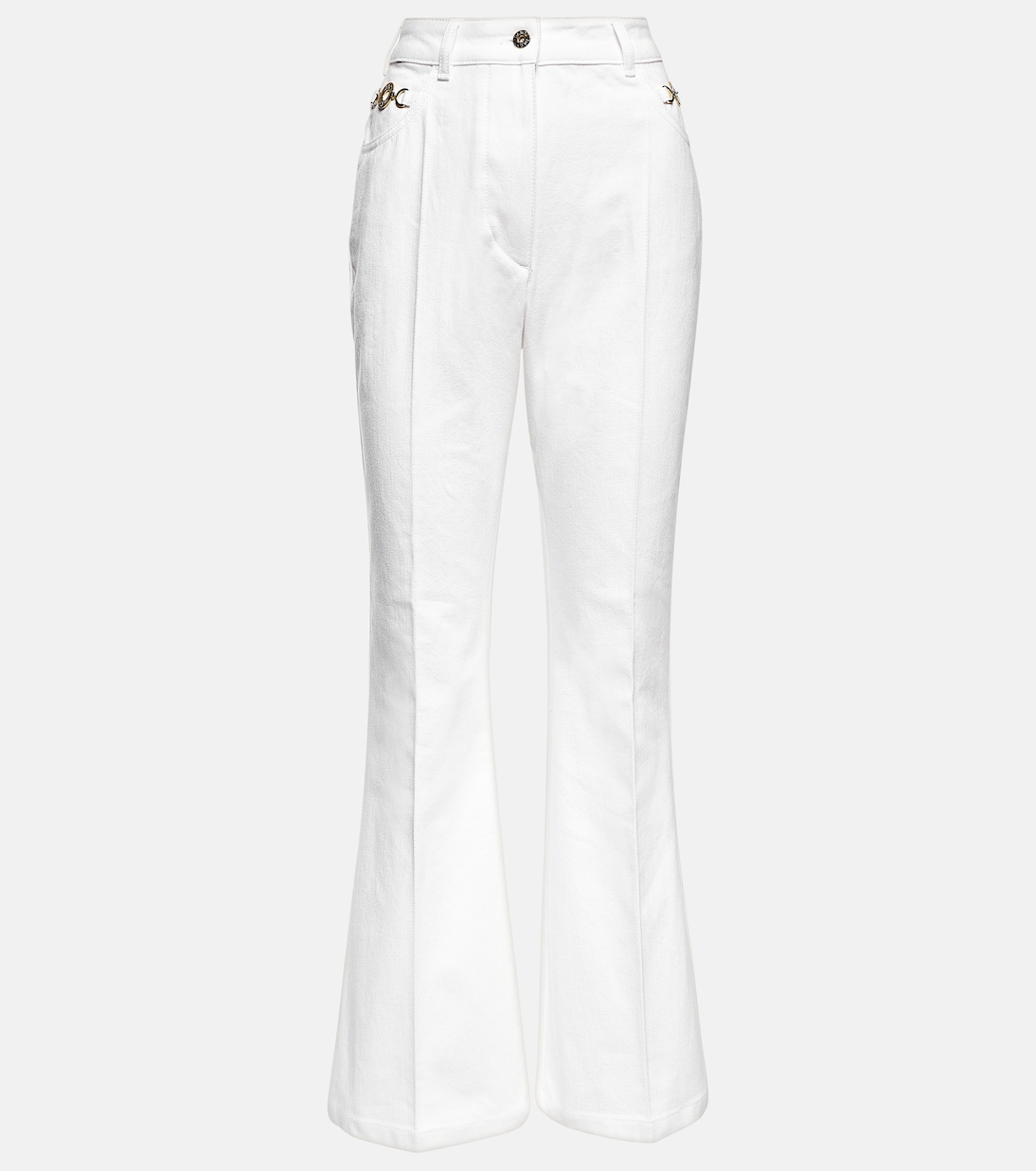 Embellished high-rise flared jeans | Patou
